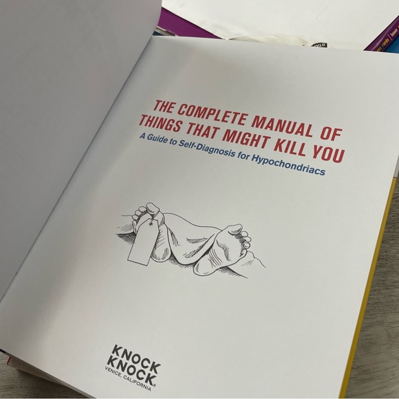 2007 The Complete Manual of Things that Might Kill You : A Guide Hardcover Book - Picture 4 of 7